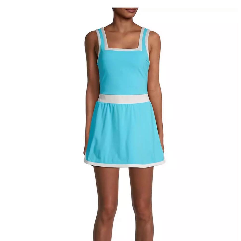 Addison Bay Rally Dress - Azure - Perfect for tennis!